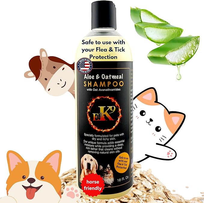Thoughtfully selected best dog oatmeal shampoo for dogs and cats, designed with comfort in mind