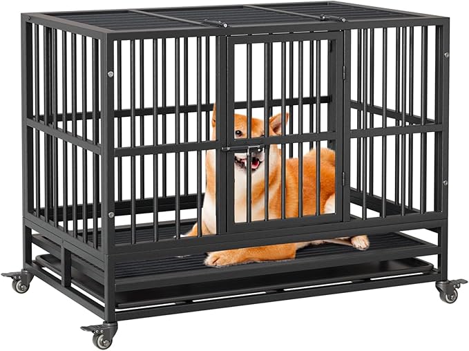 Thoughtfully selected indestructible dog crate for dogs and cats, designed with comfort in mind
