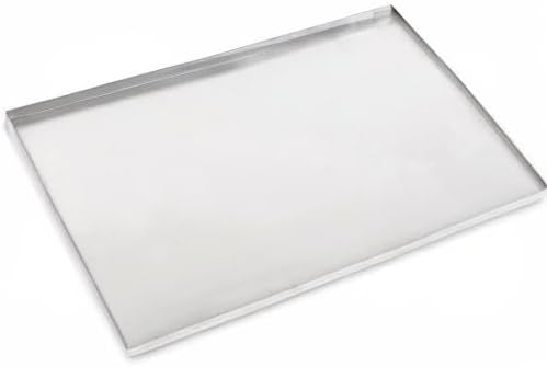 (Galvanized, 22.8" L X 15.6" W X .75") Frisco Metal Replacement Crate Tray for Heavy Duty Single and Double Door Dog Crate Chew Proof Crack Proof Multipurpose Tray