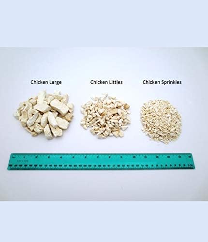 Cat-Man-Doo Life Essentials All Natural Freeze Dried Chicken Crushed Sprinkles Powder for Dogs & Cats - No Fillers, Preservatives, or Additives - No Grain Tasty Treat -Made in USA (5 Oz Bag)