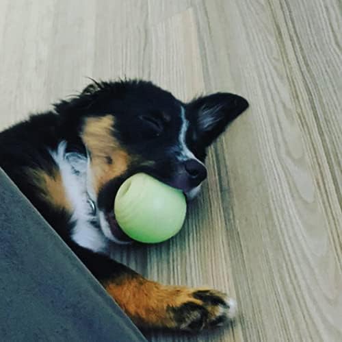 Chew King Glowing Fetch Ball, Dog Ball Toys, 3 Inch (Pack of 2), Fits Ball Launcher