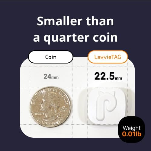 LavvieTAG Charger & Scanner Set | Smartwatch for Cat ID Tag Light (0.01lbs) Activity Analysis Heath Care Calrorie Consumption App Integration Monitor Fitness Tracker(Charger&Scanner Included)
