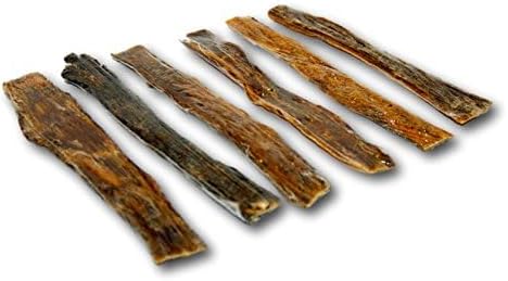 Top Dog Chews - 10" - 12" Roasted Taffy, 30 Pack, Beef Jerky Dental Treats for Dogs (30 Pack, Roasted)