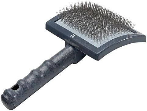 Slicker Brushes for Dog Grooming Professionals Curved Plastic Tool - Choose Size(Large)