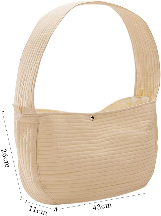 Pet Dog Cat Sling Carrier Bag Small Puppy Cat Carrying Bag Hands Free Pet Bag Lightweight Puppy Shoulder Bag for Pets up to 14lbs