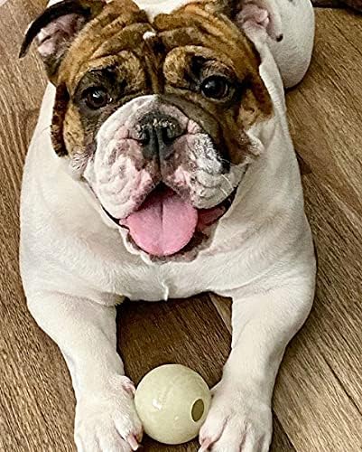 Chew King Glowing Fetch Ball, Dog Ball Toys, 3 Inch (Pack of 2), Fits Ball Launcher