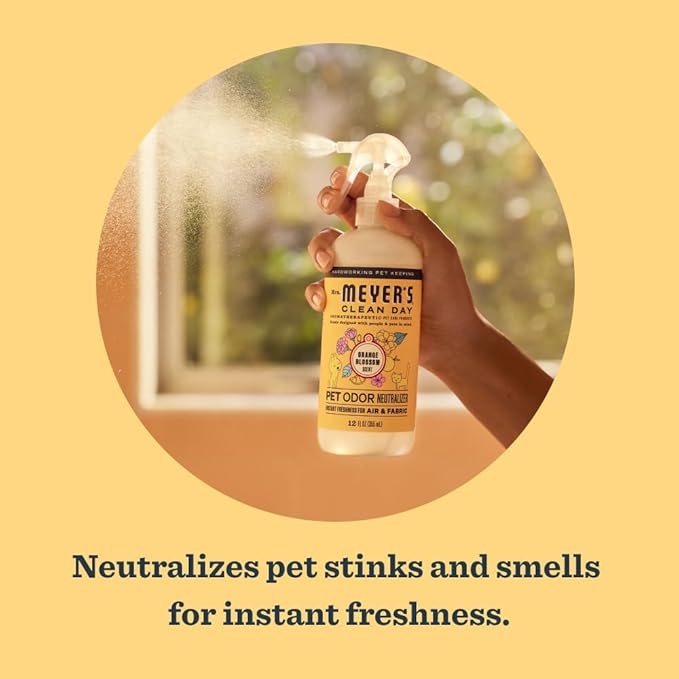 MRS. MEYER'S CLEAN DAY Pet Odor Neutralizer, Orange Blossom Scent, 16oz