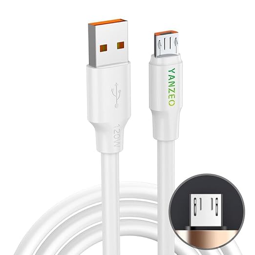 Yanzeo Pet Microchip Scanner AR180 Series Original Charging Data Cable, Type-C Charging Data Cable, Used RFID Animal Tag Reader(3.3ft)