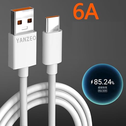 Yanzeo Pet Microchip Scanner AR180 Series Original Charging Data Cable, Type-C Charging Data Cable, Used RFID Animal Tag Reader(3.3ft)