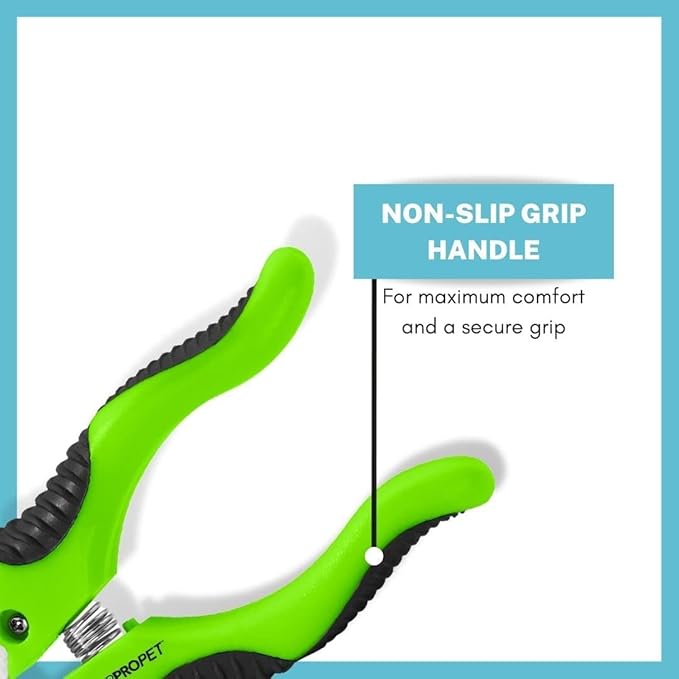 CONAIRPROPET Nail Clipper for Dogs with Stainless Steel Blades, Ideal for Small Dog Breeds,Yellow