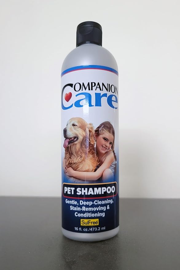 Radiant Pet Shampoo | Gentle, Deep-Cleaning, Stain-Removing & Conditioning for Dogs, Cats, and Most Household Pets | 16 fl oz Bottle