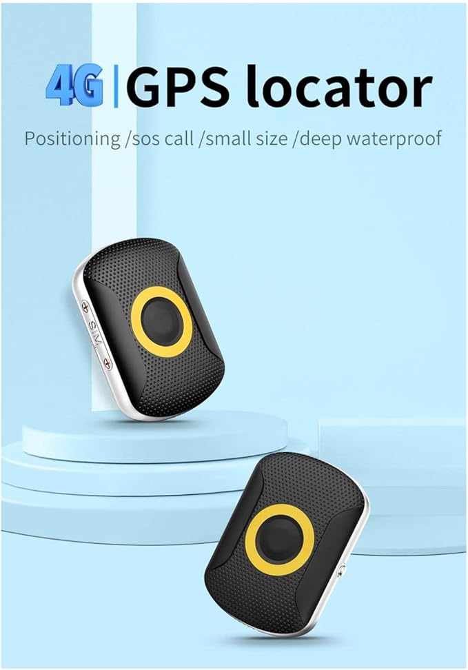 Bundle Pack FA29 PET Tracker- Waterproof, SIM Card Included with LED Collar and 1 Month Free Trial,Everything Included (Medium, Green)