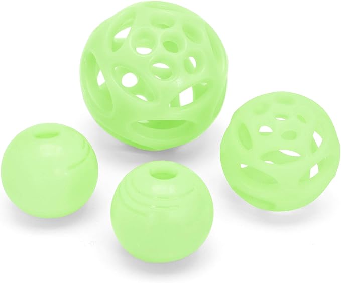 Chew King Glowing Fetch Ball, Dog Ball Toys, Ball Combo