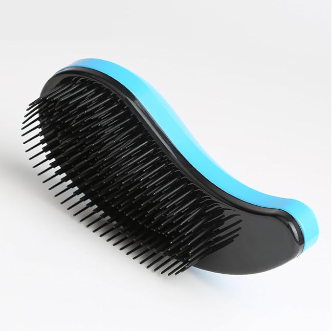 Small Dog Brush- Grooming Tool for Teddy, Yorkies, Maltese, Shih Tzu, Chihuahua - Puppy Hair Brush (Blue)