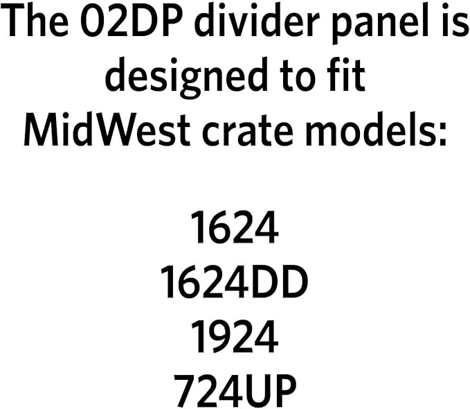 MidWest Homes for Pets Divider Panel Fits Models, Models 1624, 1624DD, 1924 and 724UP (02DP)