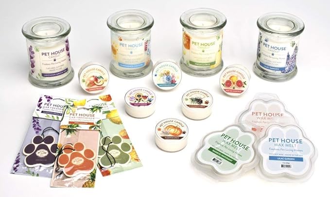 One Fur All Pet House Wax Melts - Apple Cider Pack of 2 - Pet Odor Eliminating Wax Melts - Long-Lasting Scented Wax Melts - Pet-Friendly Wax Melts - Natural Wax Melts