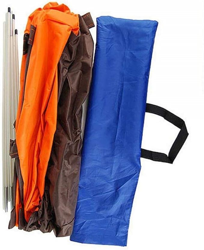 TaktZeit Pet Tent Foldable Dog House Portable Pet Bed Camping Tent Outdoor or Indoor (Orange)