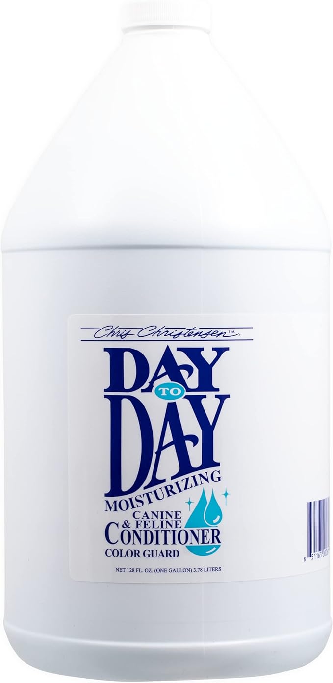 Chris Christensen Dog Shampoo & Conditioner Gallon Bundle, Clean Start Clarifying Shampoo + After U Bathe Final Rinse Solution + Day to Day Moisturizing Condiutioner, Groom Like a Proffesional