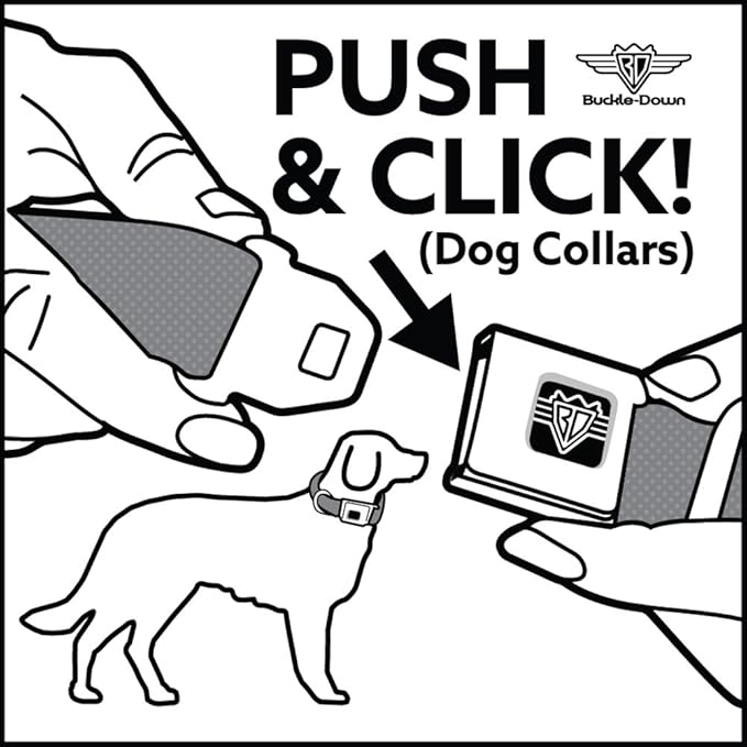 Buckle-Down DC-WXM040-S Seatbelt Dog Collar, Small, X-Men Cyclops Utility Strap Blue/Gold/Black/Red