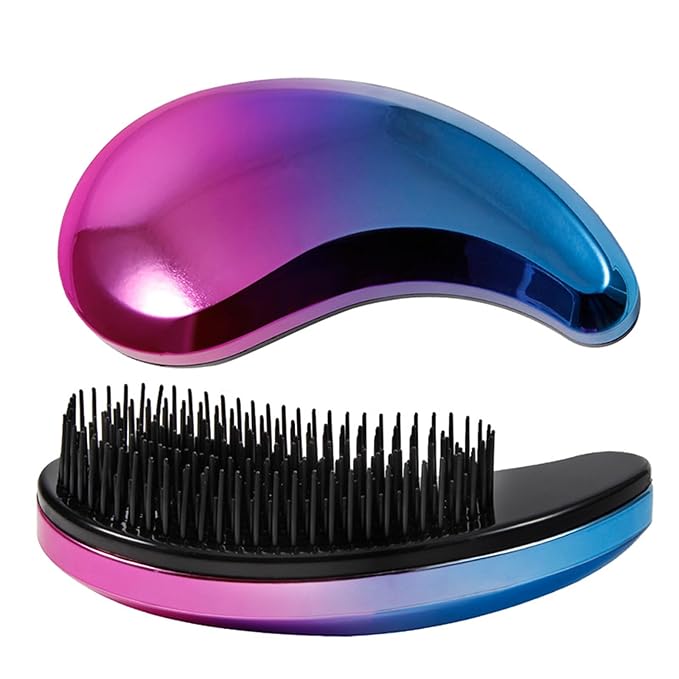 Small Dog Brush- Grooming Tool for Teddy, Yorkies, Maltese, Shih Tzu, Chihuahua - Puppy Hair Brush (Gradient Color)