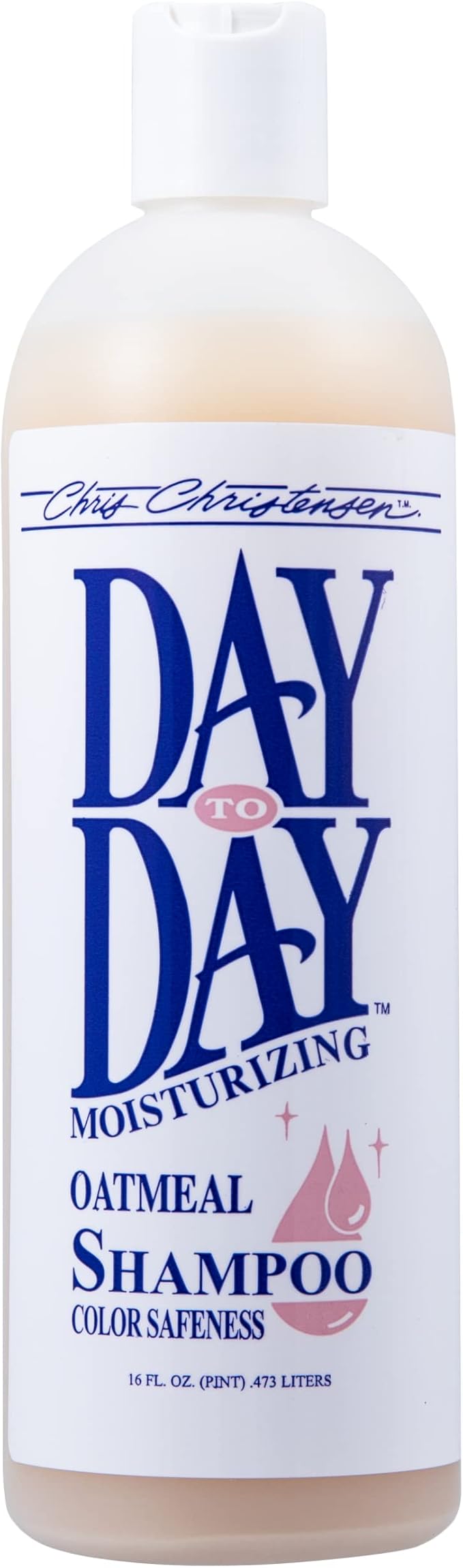 Chris Christensen Day to Day Grooming Bundle - Day to Day Concentrated Dog Conditioner, All Coat Types, Dilutable 8:1, 16 oz - Day to Day Concentrated Dog Shampoo, All Coat Types, Dilutable 8:1, 16 oz