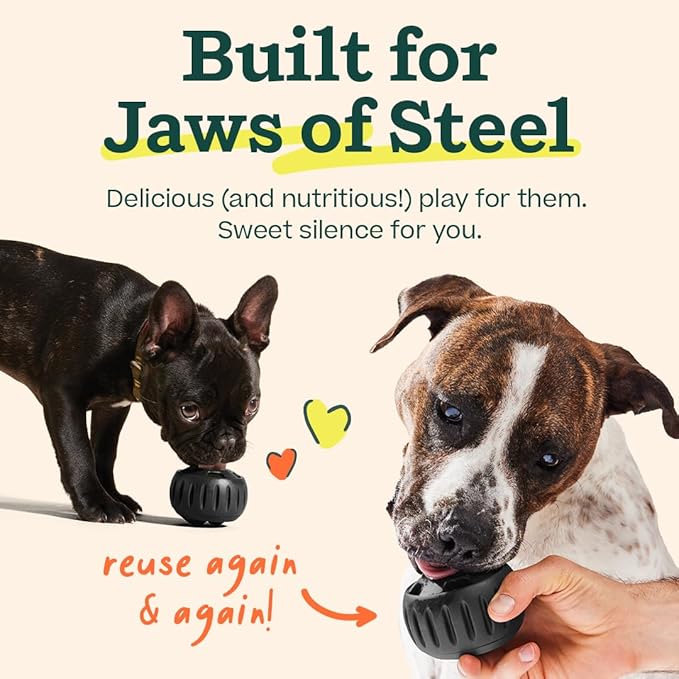 WOOF Power Chewer Pupsicle - Durable Dog Toys for Aggressive Chewers - Easy to Clean - Toys for Large Dogs 25-75 lbs