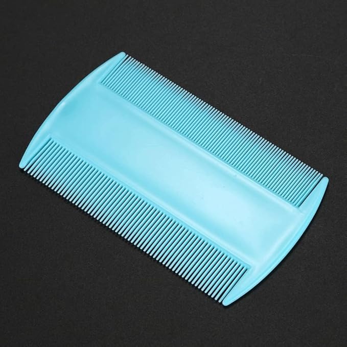 8 Pcs Random Color Lice Combs, Double Sided Pet Combs, Cat Dog Pet Grooming Fine Tooth Hair Combs Dog Combs