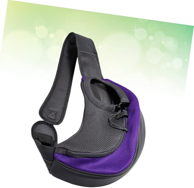 Mipcase Pet Carrier Shoulder Bag Shoulder Bag Pet Supplies Cross-Body Bag Pet Carriers Pet Carrying Bag Pet Bag Purple The Back Purse Pet