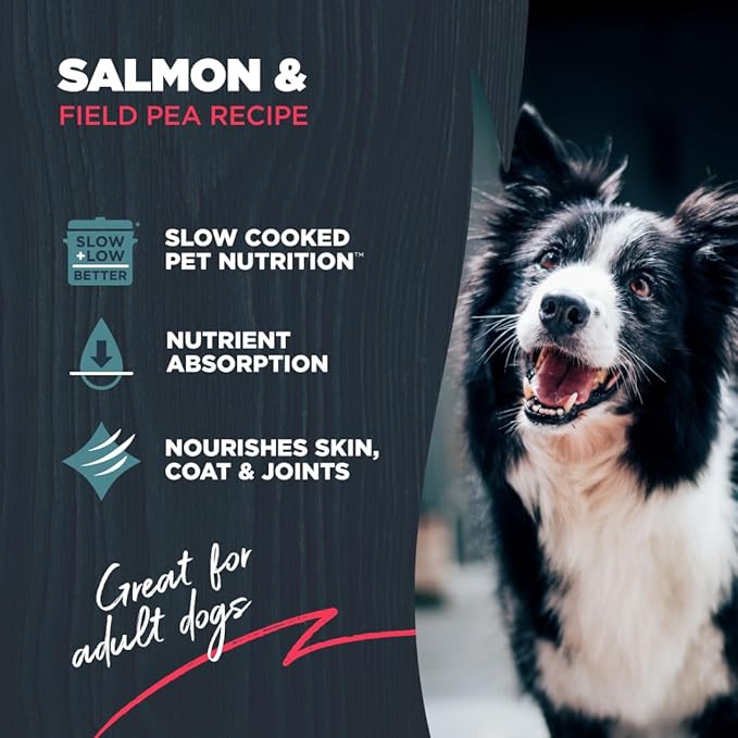 Blackwood Grain Free Dry Dog Food, Salmon & Field Pea Recipe, 10 Pound Bag for All Life Stages, Slow Cooked with Vitamins & Minerals for a Balanced Diet