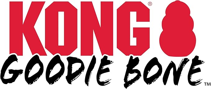 KONG - Extreme Goodie Bone - KONG's Most Durable Natural Rubber Dog Bone for Power Chewers - Black - For Large Dogs