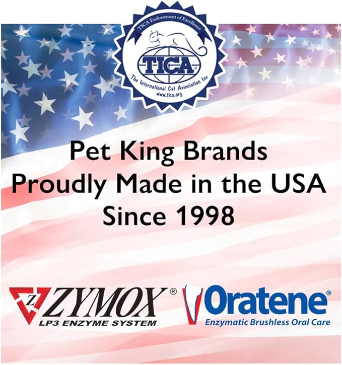 PET KING BRANDS ZYMOX Shampoo for Dogs and Cats, 12oz