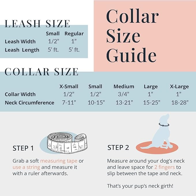 Lucky Love Dog Collar, Cute Winter Dog Collars for Large Dogs, Blue Snowflake Dog Collar for Male and Female Dogs, Part of Purchase Donated to Dog Rescue - (Winterblue Collar, XL)