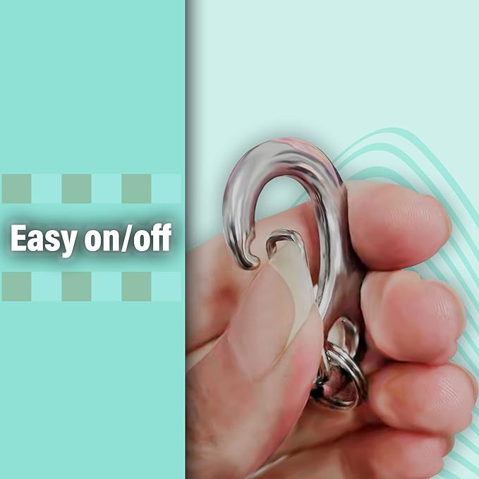 Divoti Leash King Pet Tag Quick Clip/Sping-Load Hook Combo for Pet ID Tags - 1 Per Standard/Medium/Large
