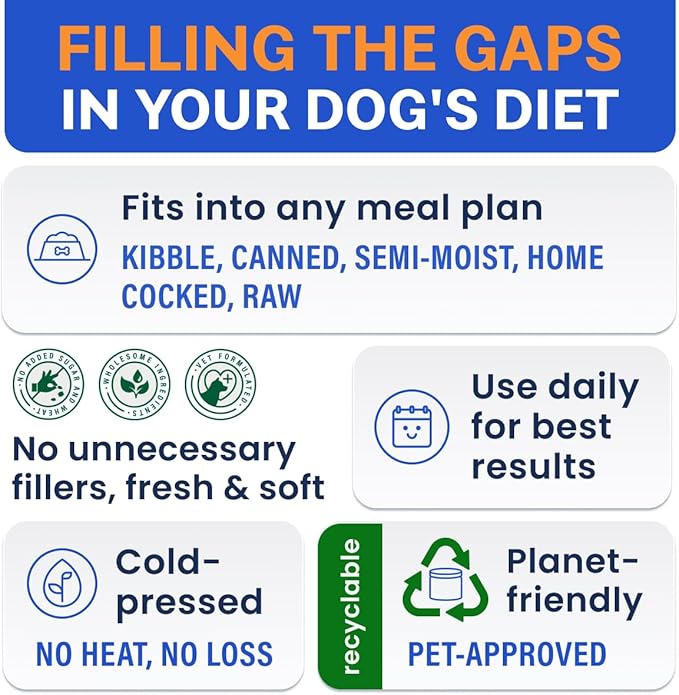 BARK&SPARK Dog Probiotics & Digestive Enzymes (Gut Health) Allergy & Itchy Skin - Pet Diarrhea Gas Treatment Upset Stomach Relief Pill, Digestion Health Prebiotic Supplement Tummy Treat (180Ct Bacon)