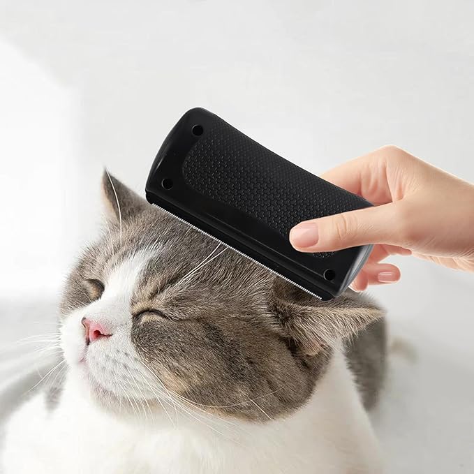 Rhykin Brush for Pets Cat Dog, Shedding & Grooming Ergonomic Deshedding Brush