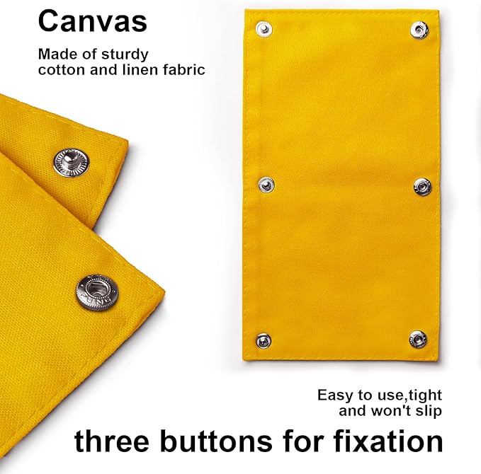 YROVWENQ Nervous Rescue Please Approach Slowly Yellow Sleeve - Funny Dog Leash Wrap for Dogs