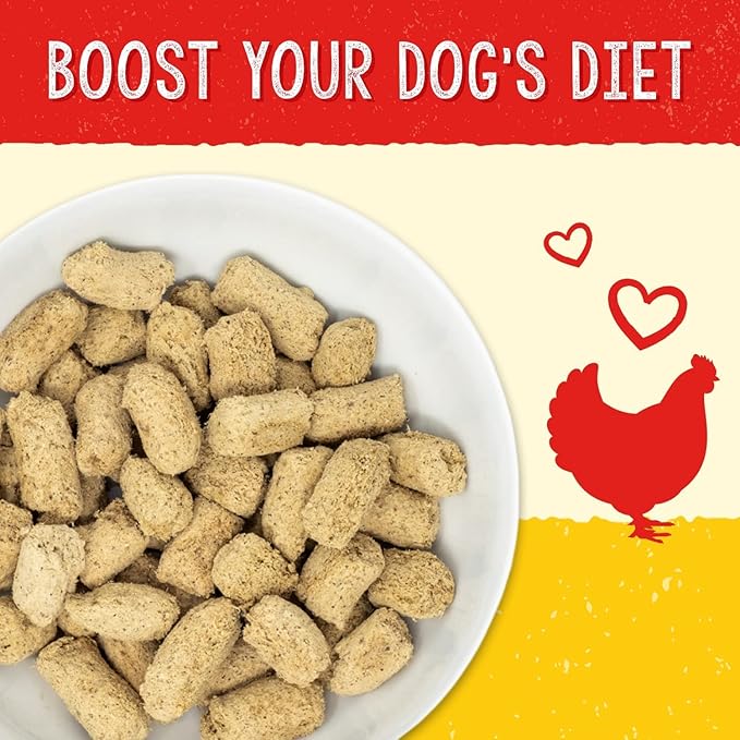 Stella & Chewy's – Stella’s Solutions Hip & Joint Boost – Cage-Free Chicken Dinner Morsels – Freeze-Dried Raw, Protein Rich, Grain Free Dog Food – 4.25 oz Bag