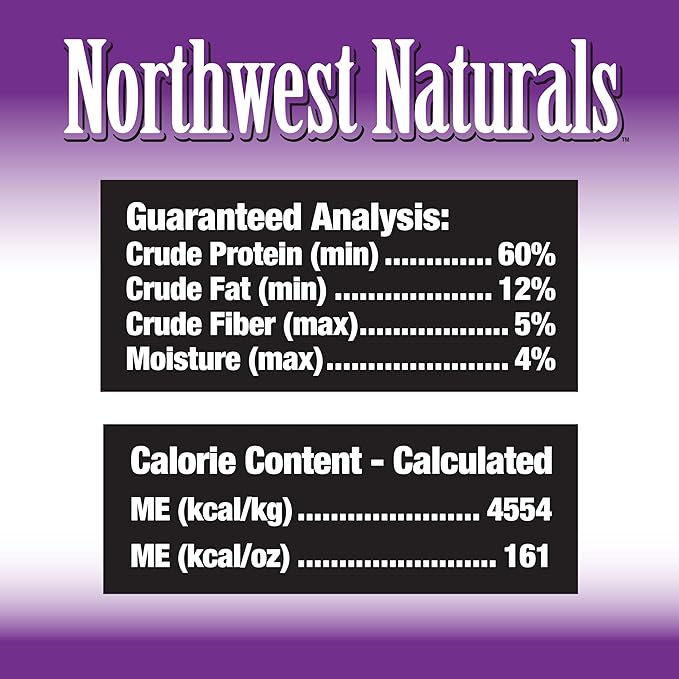 Northwest Naturals Raw Rewards Freeze-Dried Pork Heart Treats for Dogs and Cats - Bite-Sized Pieces - Healthy, 1 Ingredient, Human Grade Pet Food, All Natural - 3 Oz (Pack of 3)
