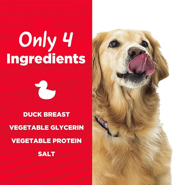 Duck Jerky Tender Dog Treats, High Protein, Low Fat, No Artificial Colors, 32 oz