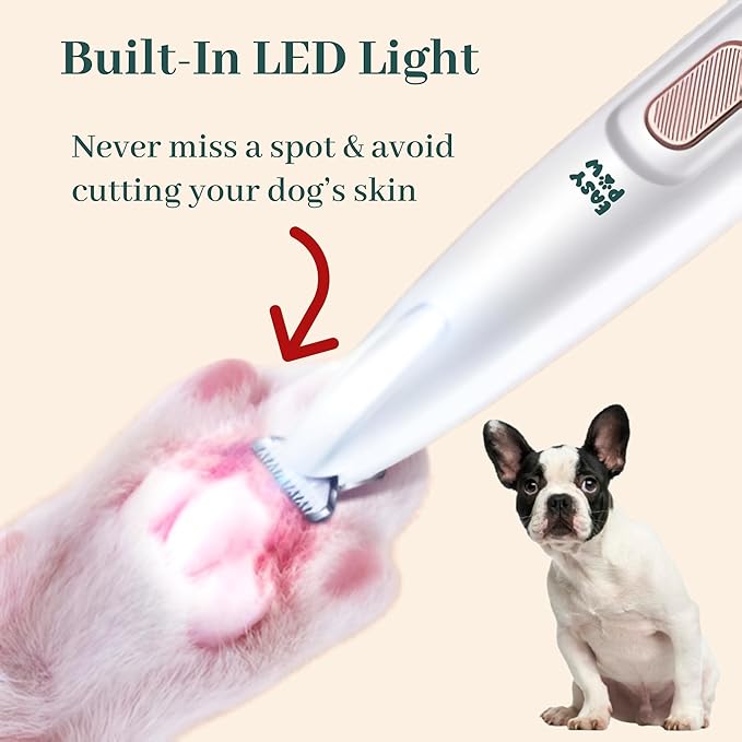 Grooming Kit - Paw Grooming Kit for Dogs - Electric Paw Trimmer & Nail Grinder