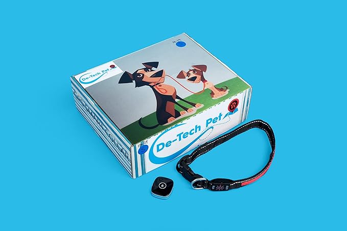 Bundle Pack Q68 PET Tracker- Waterproof,Unlimited Range,LED Collar,SIM Card with Free 1 Month Trial Everything Included (Medium, RED)