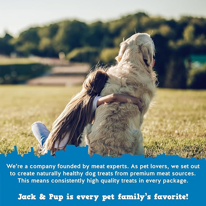 Jack&Pup Filled Cow Hooves for Dogs | Stuffed Dog Chew Hoofs | Natural Dog Chews Cow Hoofs for Dogs (Bully Stick - 1 Hoof)