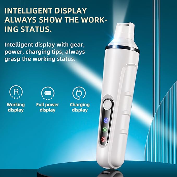 Dog Nail Clippers pet Nail Grinder for Dogs Nail Grinder for Dogs Quiet Dog Grooming Works on Large Medium Small Dogs & Cats It's a Great for pet Lovers