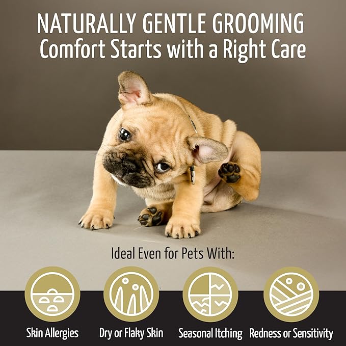 Pure Nature Delicate Puppy Sulfate Parabens SLS Free Natural Composition Gentle Puppy Conditioner with Essential Oils Suitable for Cats and Dogs