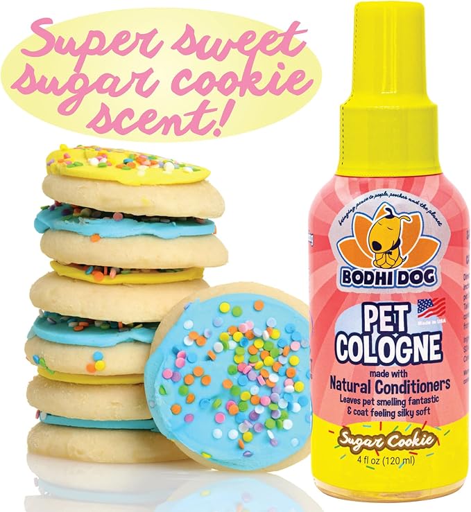 Bodhi Dog Oatmeal Shampoo 17oz + Sugar Cookie Cologne 4oz Bundle