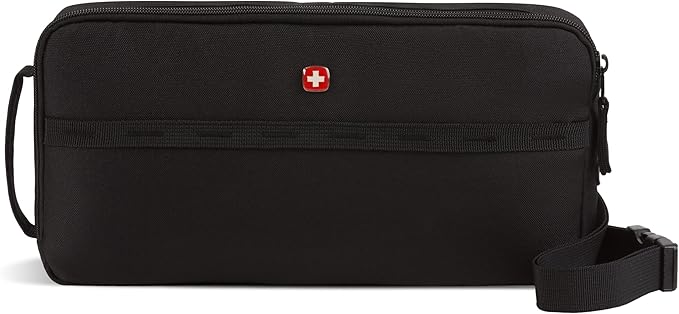 SwissGear 3331 Premium Pet Sling, Pet Waist Pack, Black