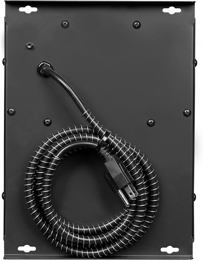 Climate Right 300W Electric Dog House Heater with an Abrasion-Resistant Cord & 3 Fan Settings for Dog Houses and Pet Enclosures