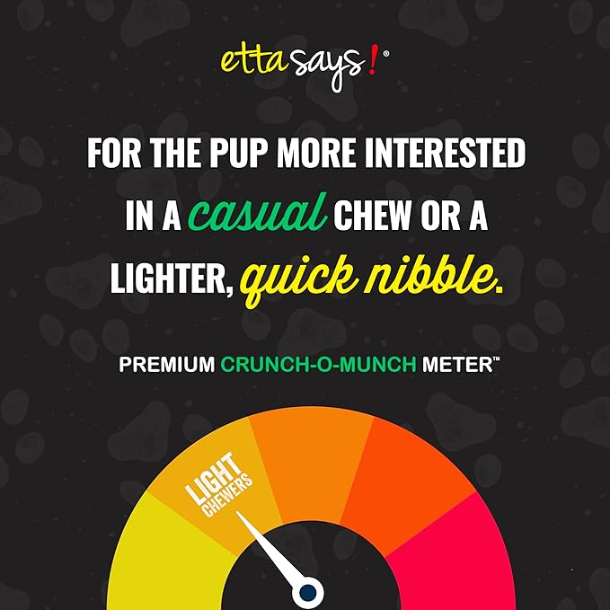 etta says! Premium Crunchy Chew Bars - All Natural - Duck and Sweet Potato - Made in The USA (12 Count Pack of 1)