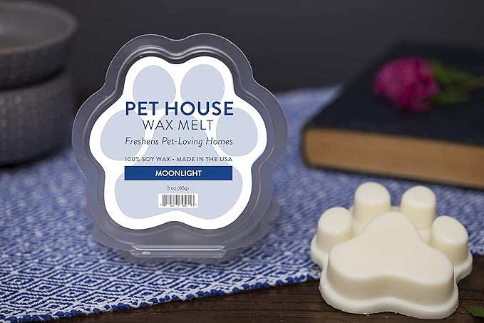 One Fur All Moonlight Pet Odor Eliminating Wax - Long-Lasting Natural Scent - Pack of 2
