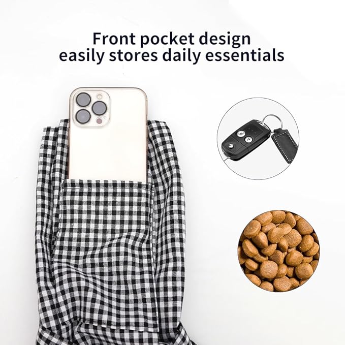 Dog Cat Sling Carrier Adjustable Strap Travel Hands Free Safe Bag Small Puppy Backpack for Outdoor Travel